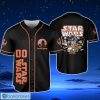 STAR WARS Custom Name Number Mickey Orange Baseball Jersey