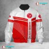 Almere City FC White Red Bomber Jacket