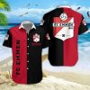 FC Emmen Custom Name Red Black Hawaiian Shirt