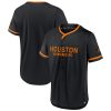 MLS Houston Dynamo Branded Black/Orange Ultimate Baseball Jersey