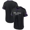 MLS Orlando City SC Branded Black/Purple Ultimate Baseball Jersey