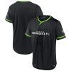 MLS Seattle Sounders FC Branded Black/Green Ultimate Baseball Jersey