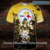 NFL Pittsburgh Steelers Jason Voorhees Halloween T-Shirt