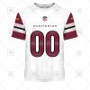 NFL Washington Commanders Custom Name Number White Road Jersey T-Shirt