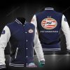 PSV Eindhoven Blue White Baseball Jacket