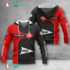PSV Eindhoven Red Black Pullover Hoodie