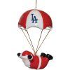 MLB Los Angeles Angels Skydiving Santa Custom Shaped Ornament