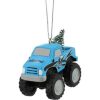 MLB Miami Marlins Monster Truck Custom Shaped Ornament