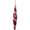 MLB Washington Nationals Team Color Swirl Custom Shaped Ornament