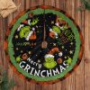 MLB Baltimore Orioles Grinch Green Monster Christmas Tree Skirt
