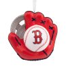 MLB Boston Red Sox Gloves Custom Shaped Ornament