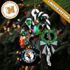 MLB Chicago White Sox Custom Name Grinch Candy Cane Custom Shaped Ornament