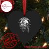 MLB Chicago White Sox Halloween Jason Voorhees Heart Shaped Ornament