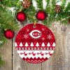 MLB Cincinnati Reds Logo Christmas Round Ornament