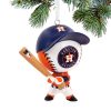 MLB Houston Astros Bouncing Buddy Custom Shaped Ornament