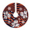 MLB Houston Astros Snowman Sherpa Christmas Tree Skirt