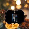 MLB Miami Marlins Sandy Alcantara Custom Shaped Ornament