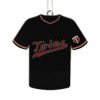 MLB Minnesota Twins Jersey Custom Shaped Ornament