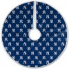 MLB New York Yankees Microplush Christmas Tree Skirt