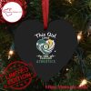 MLB Oakland Athletics This Girl Loves Heart Shaped Ornament