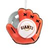 MLB San Francisco Giants Gloves Custom Shaped Ornament