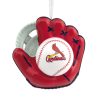 MLB St. Louis Cardinals Gloves Custom Shaped Ornament