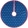 MLB Texas Rangers Microplush Christmas Tree Skirt