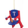 MLB Texas Rangers Stadium Chair Custom Shaped Ornament
