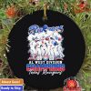 MLB Texas Rangers West Division Champions Round Ornament