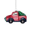 MLB Washington Nationals Blown Glass Truck Custom Shaped Ornament