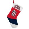 MLB St. Louis Cardinals Colorblock Christmas Socks