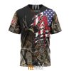 MLB Arizona Diamondbacks Custom Name Number Camo Realtree Hunting T-Shirt