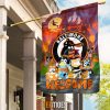 MLB Baltimore Orioles Bluey Family Halloween House Flag