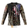 MLB Chicago White Sox Custom Name Number Camo Realtree Hunting Sweatshirt