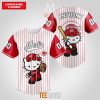 MLB Cincinnati Reds Custom Name Number Hello Kitty Baseball Jersey