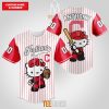 MLB Cleveland Guardians Custom Name Number Hello Kitty Baseball Jersey