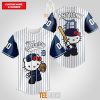 MLB Detroit Tigers Custom Name Number Hello Kitty Baseball Jersey