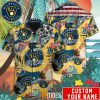 MLB Milwaukee Brewers Custom Name Retro Style Hawaiian Shirt