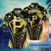MLB Pittsburgh Pirates Custom Name Flower Summer Tropical Hawaiian Shirt