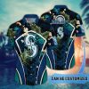MLB Seattle Mariners Custom Name Flower Summer Tropical Hawaiian Shirt