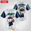 MLB Seattle Mariners Custom Name Number Hello Kitty Baseball Jersey