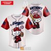 MLB Washington Nationals Custom Name Number Hello Kitty Baseball Jersey