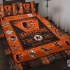MLB Baltimore Orioles Custom Name Logo History Bedding Set