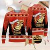MLB Baltimore Orioles Santa Hat Ugly Christmas Sweater