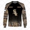 MLB Chicago White Sox Custom Name Number Hunting Camouflage Sweatshirt
