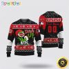 MLB Cincinnati Reds Custom Name Number Grinch Drink Up Sweater