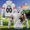MLB Cleveland Guardians Custom Name Number X Golf Pullover Hoodie