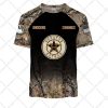 MLB Houston Astros Custom Name Number Hunting Camouflage T-Shirt