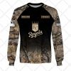 MLB Kansas City Royals Custom Name Number Hunting Camouflage Sweatshirt