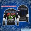 MLB Milwaukee Brewers Custom Name Number Drink Up Ugly Christmas Sweater